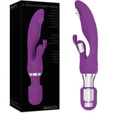 G-Motion Rabbit Wand Purple Vibrator