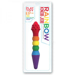 Rainbow Knob Job Dildo