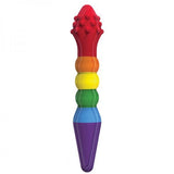 Rainbow Knob Job Dildo