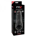 PDX Elite Vibrating Roto-Teazer Black