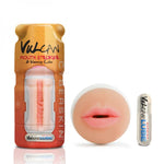 Cyberskin Vulcan Mouth Stroker with Warming Lube