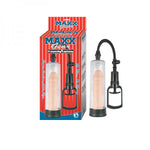 Maxx Gear Powerful Vacuum Penis Pump Clear