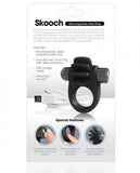 Charged Skooch Vibrating Ring Black