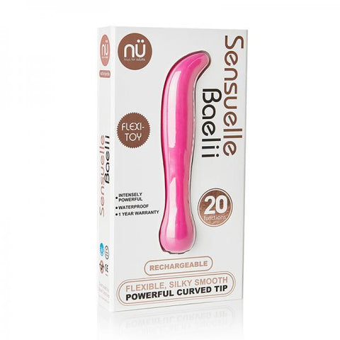 Sensuelle Baelii G-spot Vibe Silicone 20 Function Waterproof Usb Rechargeable Magenta