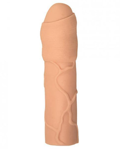 Natural Realskin Uncircumcised Xtender Vibrating Beige