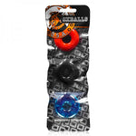 Oxballs Ringer, 3-pack Of Do-nut-1, Small, Multicolor