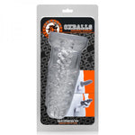 Oxballs Screw'd, Super Squish Corkscrew Jackoff Toy, Clear