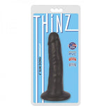 Thinz 6 inches Slim Dong Midnight Black