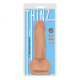 Thinz 6 inches Slim Dong with Balls Vanilla Beige