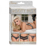 Booty Packs Cross-dye Lace 3 Pack Black L/xl