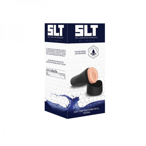 Slt Self Lubrication Easy Grip Masturbator Xl Vaginal - Flesh