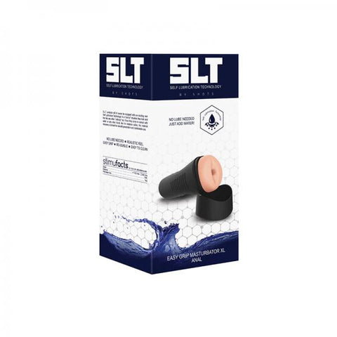 Slt Self Lubrication Easy Grip Masturbator Xl Anal - Flesh