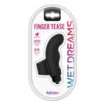 Wet Dreams Finger Tease 10 Function Black