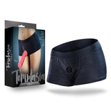 Temptasia Panty Harness Shorts Medium Black