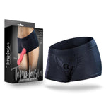 Temptasia Panty Harness Shorts X-Large Black