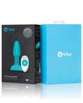 B-Vibe Petite Rimming Teal Blue Butt Plug