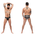 Male Power Iron Clad Iron Clad Bikini Grey Med