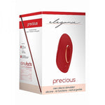 Elegance Precious Mini Rechargeable Clitoral Stimulator - Red