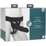 Be Ready Body Extensions Hollow Strap-on 4-piece Set Black