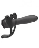 Body Extensions Hollow Large Dong Strap On Set Black