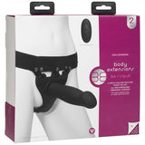 Body Extensions Be Risque Vibrating Hollow Strap On Set O/S