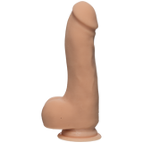 The D Master D 7.5 Inches Dildo with Balls Ultraskyn Beige