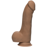 The D Master D 7.5 inches Dildo with Balls Ultraskyn Tan