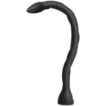 Kink The Serpent Anal Snake 20 inches Silicone Black