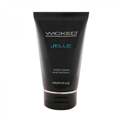 Wicked Jelle Water Based Anal Gel Lube 8oz