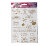 Bachelorette Temporary Tattoos