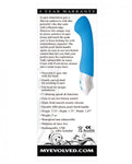 Tempest G Silicone Rechargeable G-Spot Vibrator Blue