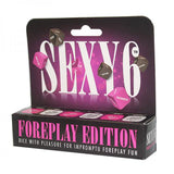 Sexy 6 Foreplay Edition Dice Game