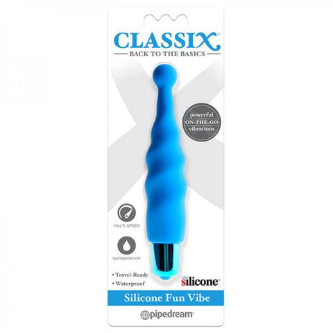 Classix Silicone Fun Vibe Blue