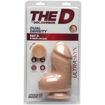 The D Fat D 6 inches With Balls Ultraskyn Beige Dildo