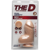 The D Fat D 6 inches With Balls Ultraskyn Beige Dildo