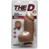 The D Fat D 8 inches With Balls Ultraskyn Dildo Tan