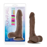 Au Naturel Mister Perfect Chocolate Brown Dildo