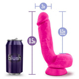 Au Naturel Bold Pound 8.5 inches Dildo Pink