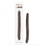 Dr Skin 16 inches Double Dildo Chocolate Brown