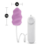 Luxe Swirl Bullet Vibrator With Sleeve Purple