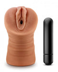 M For Men Julieta Mocha Tan Vagina Stroker