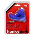 Hunky Junk Slingshot 3 Ring Teardrop Cobalt Blue