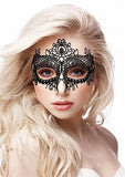 Ouch Queen Black Lace Mask Black O/S