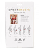 Sportsheets Saffron Strap On Black Red O/S