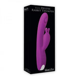 A&e Eve's Deluxe Rabbit Thumper Thrusting Shaft Twirling Dual Vibe 9 Speeds And Functions Usb Rechar