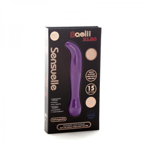 Sensuelle Baelii Xlr8 15 Func Turbo Flexi Vibe Purple