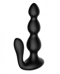 Bliss Tail Spin Beaded Anal Vibe Rechargeable Black