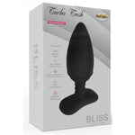 Bliss Turbo Tush Vibrating Butt Plug Black