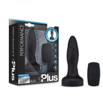 Performance Plus - Drive - Rimming Wireless Remote Control Rechargeable Butt Plug - Black