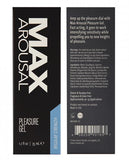 Max Arousal Pleasure Gel Regular Strength 1.2 fluid ounces